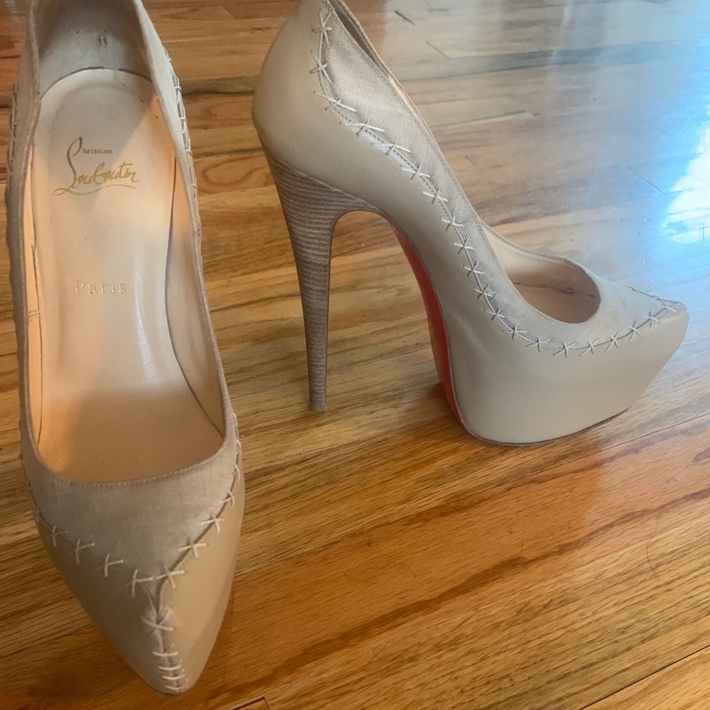 Christian Louboutin platform heels